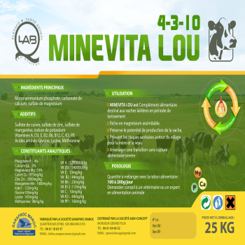 MINIVITA LOU 4-3-10 CMV MINIVITA LOU 4-3-10 CMV