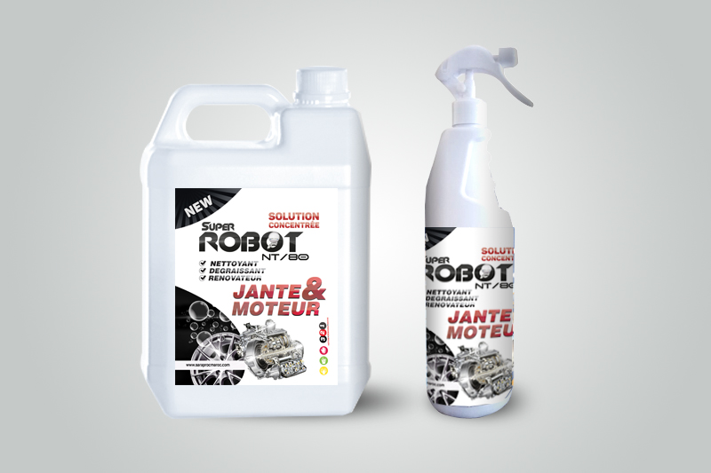 SUPER ROBOT JANTE ET MOTEUR NT/80