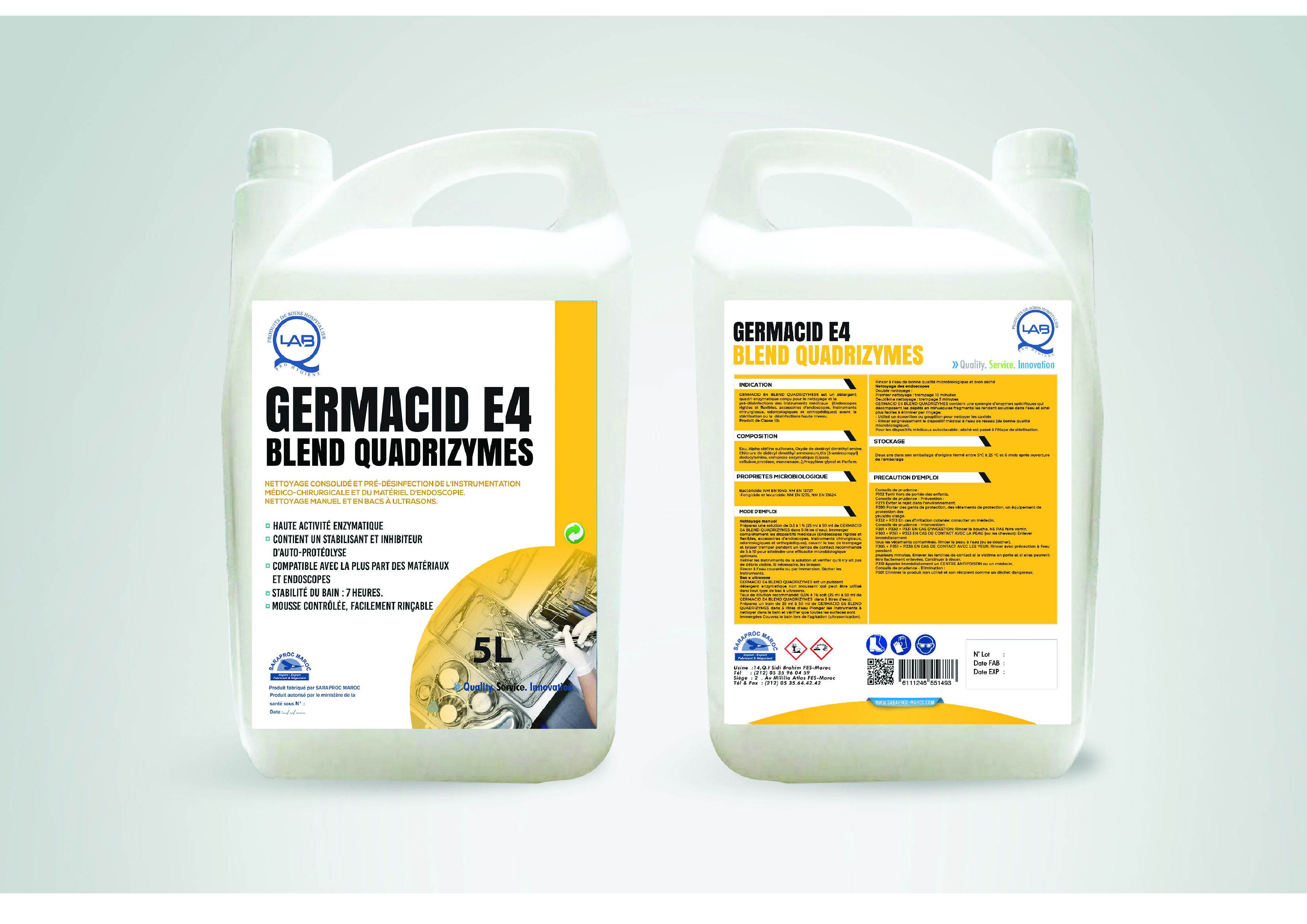 GERMACID E4 BLEND QUADRIZYMES ( En cours d'autorisation )