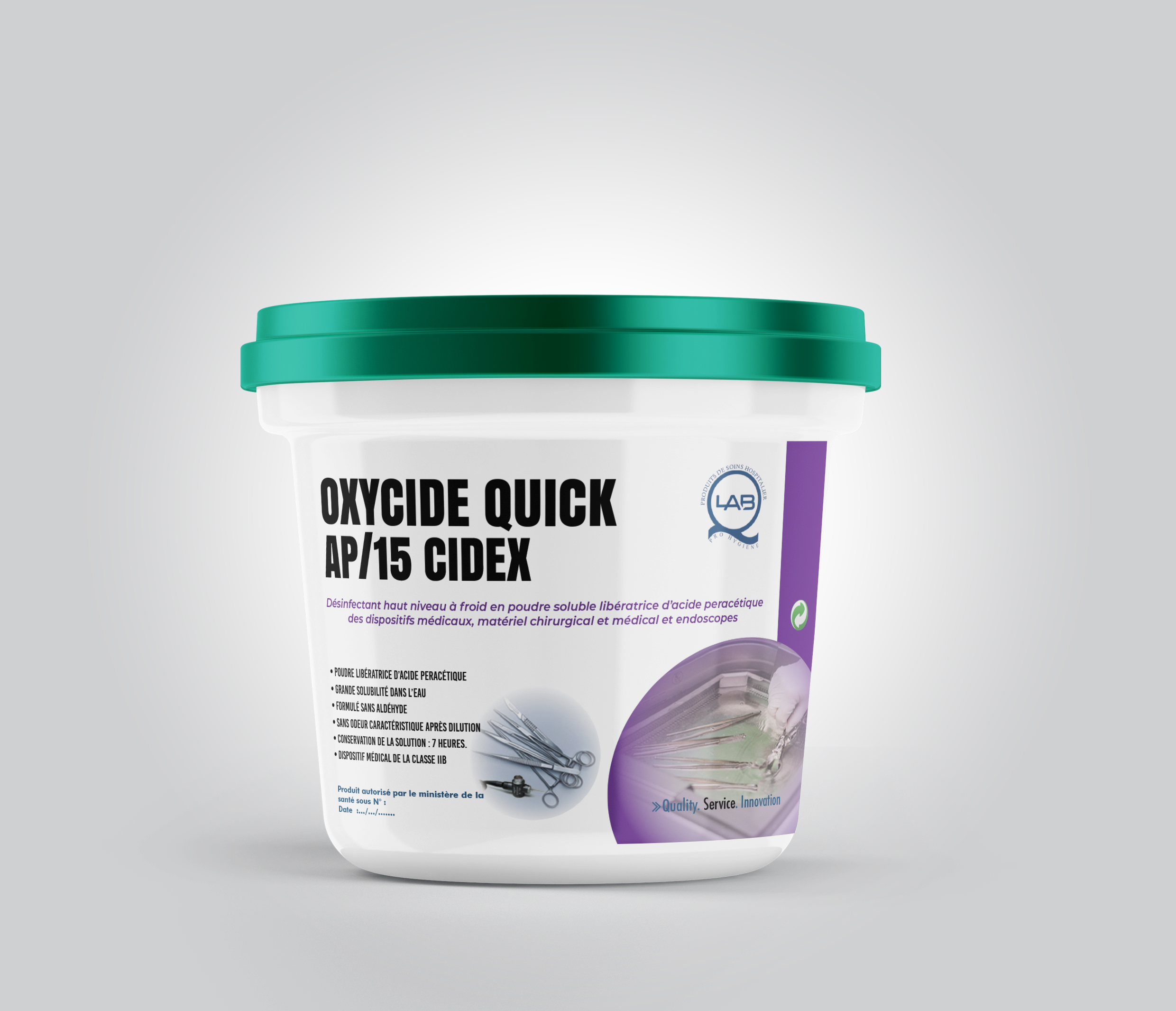 OXYCIDE QUICK AP-15 CIDEX (En cours d'autorisation)