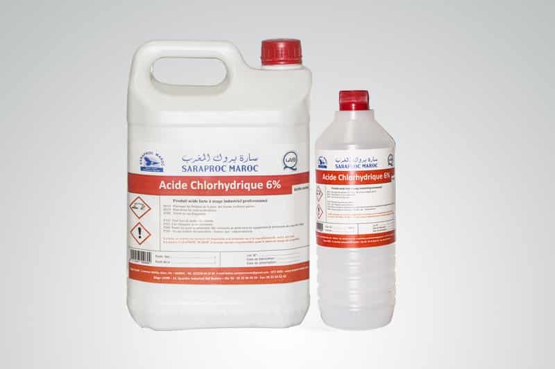 ACIDE CHLORHYDRIQUE 6%